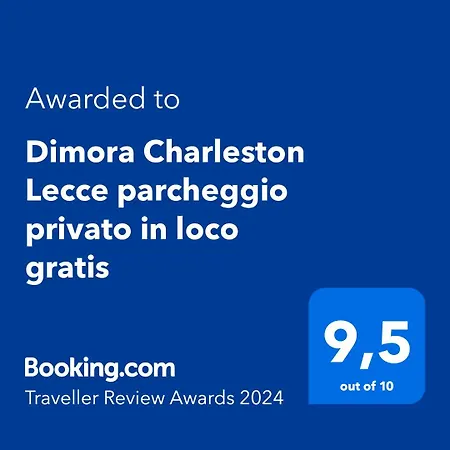Dimora Charleston Parcheggio Privato In Loco Gratis 2* Лечче